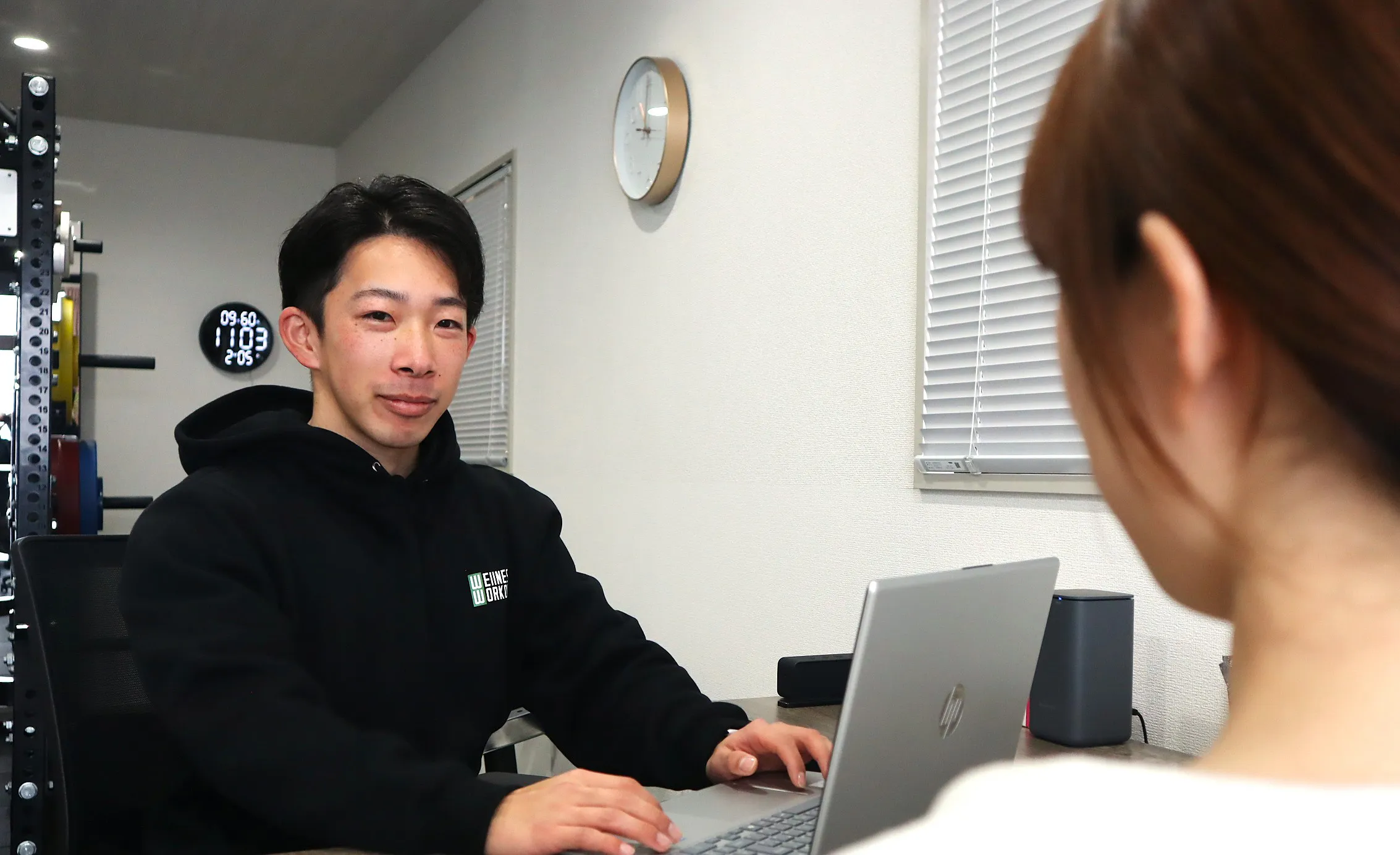 アフターカウンセリングの様子